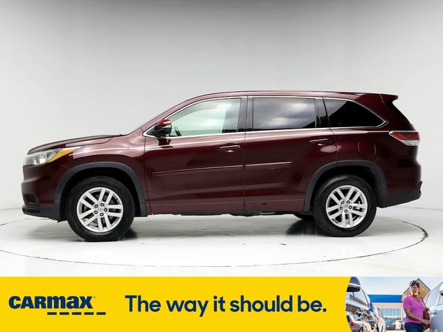 2015 Toyota Highlander LE