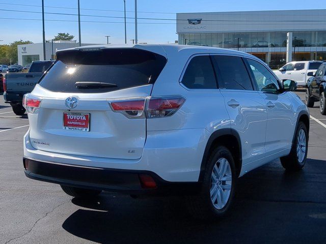 2015 Toyota Highlander LE