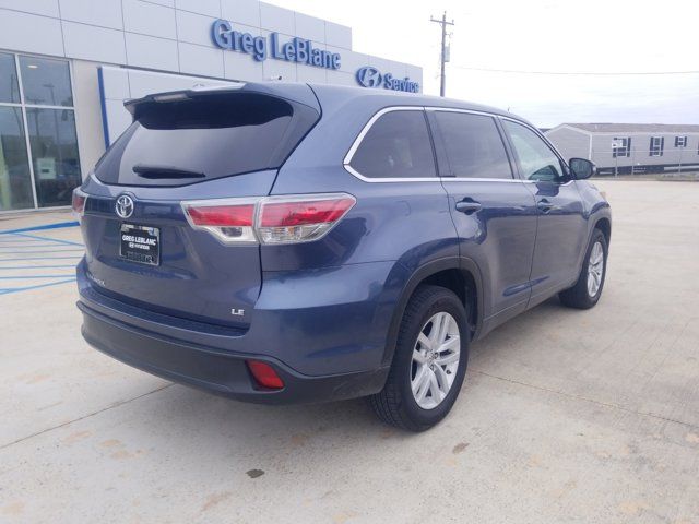 2015 Toyota Highlander LE