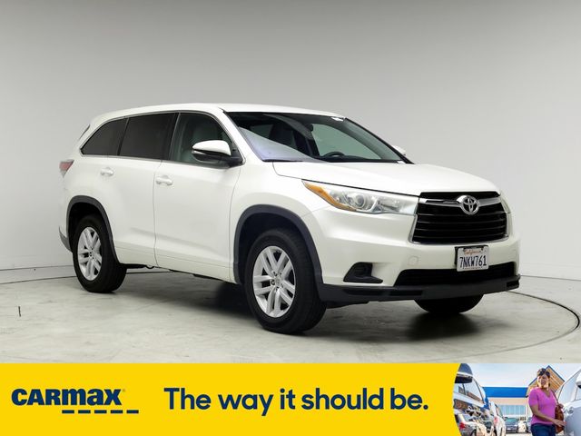 2015 Toyota Highlander LE