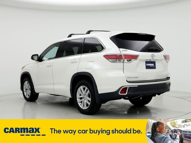 2015 Toyota Highlander LE