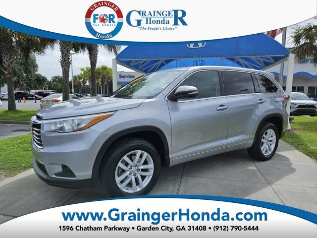 2015 Toyota Highlander LE