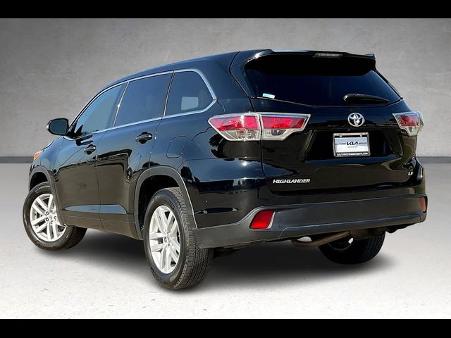 2015 Toyota Highlander LE