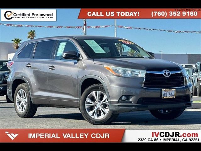 2015 Toyota Highlander LE