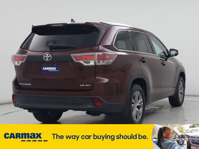 2015 Toyota Highlander LE Plus