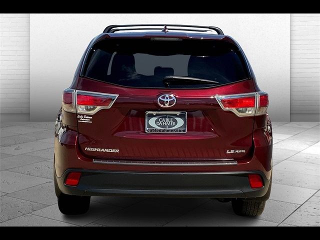 2015 Toyota Highlander LE Plus