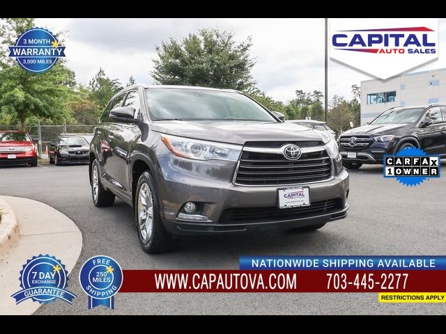 2015 Toyota Highlander Limited