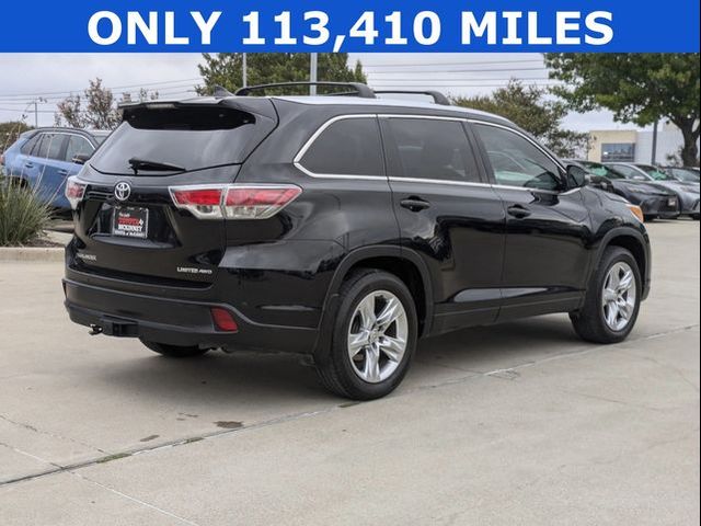 2015 Toyota Highlander Limited Platinum