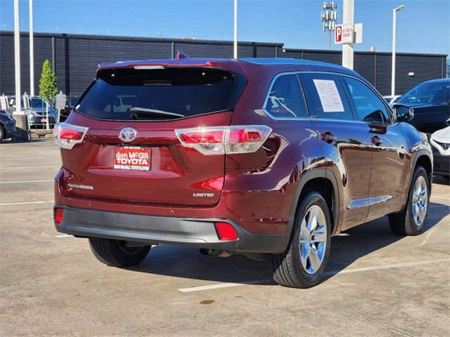 2015 Toyota Highlander Limited