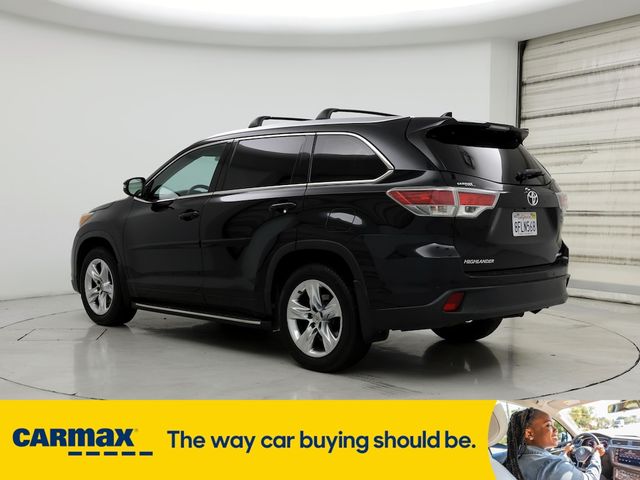 2015 Toyota Highlander Limited Platinum