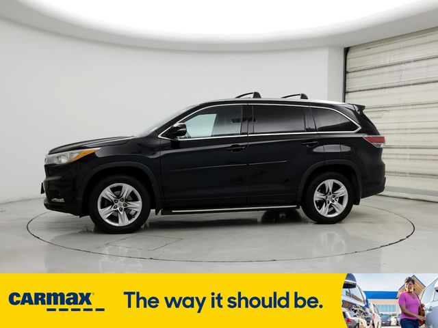 2015 Toyota Highlander Limited Platinum