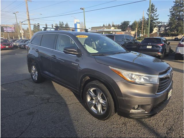 2015 Toyota Highlander Hybrid 