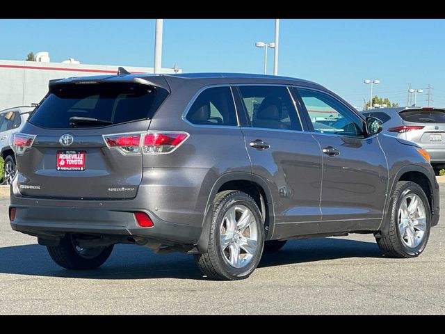 2015 Toyota Highlander Limited Platinum