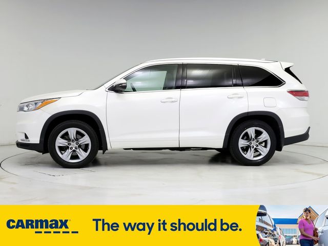 2015 Toyota Highlander Limited Platinum