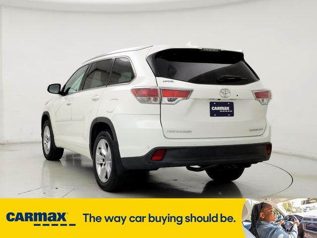 2015 Toyota Highlander Limited Platinum