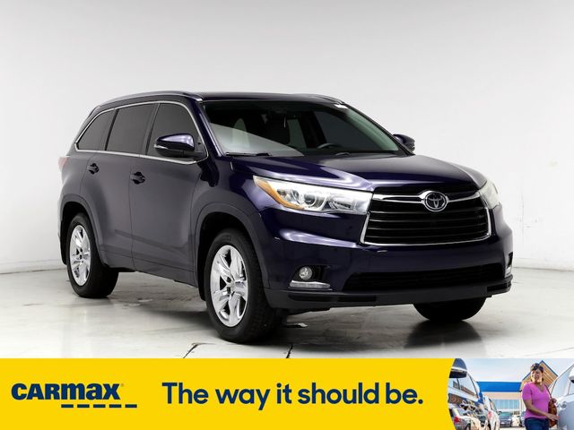 2015 Toyota Highlander Limited Platinum