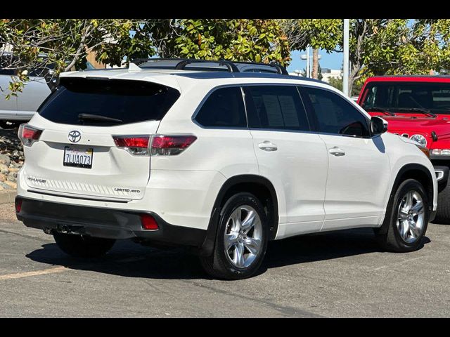 2015 Toyota Highlander Limited Platinum