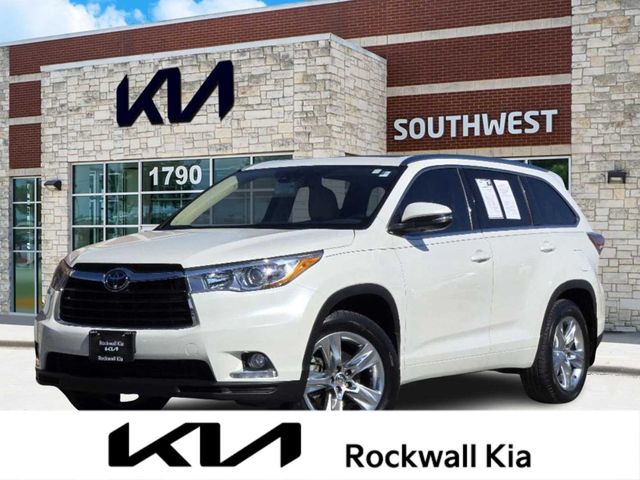 2015 Toyota Highlander Limited Platinum