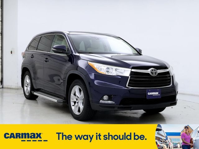 2015 Toyota Highlander Limited Platinum