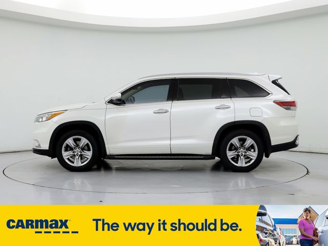 2015 Toyota Highlander Limited Platinum