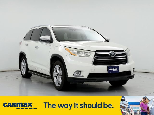 2015 Toyota Highlander Limited Platinum