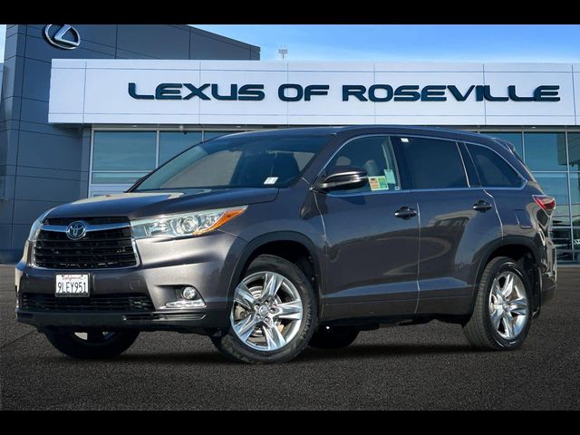 2015 Toyota Highlander Limited Platinum