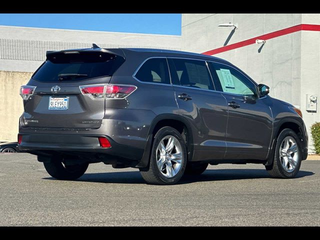 2015 Toyota Highlander Limited Platinum