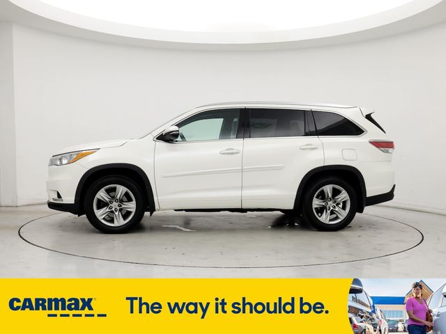 2015 Toyota Highlander Limited Platinum