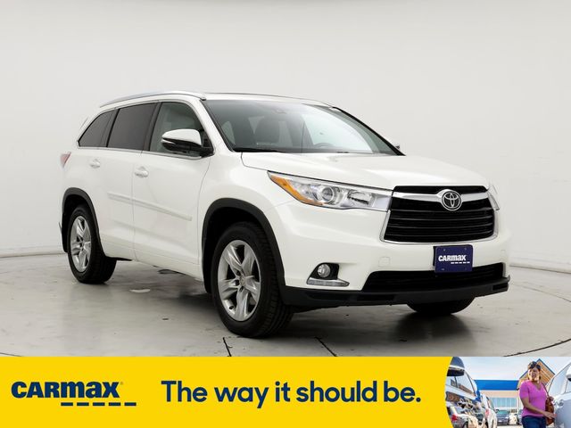 2015 Toyota Highlander Limited Platinum