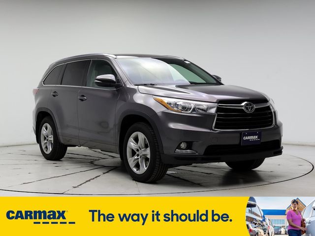 2015 Toyota Highlander Limited Platinum