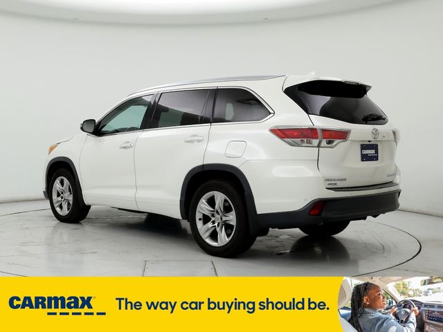 2015 Toyota Highlander Limited Platinum