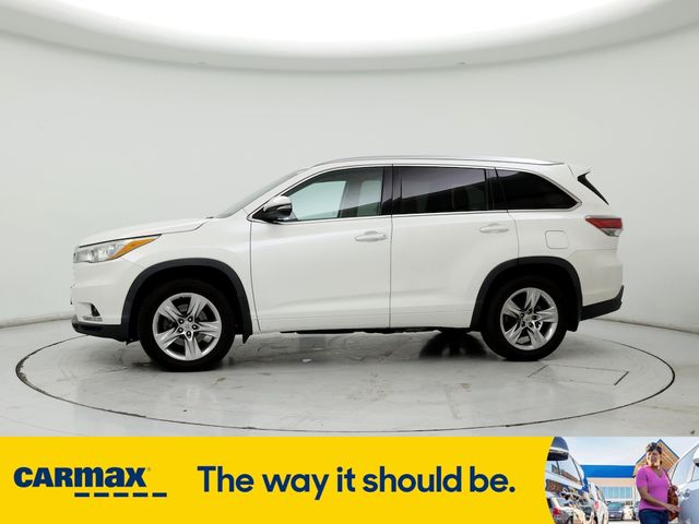 2015 Toyota Highlander Limited Platinum