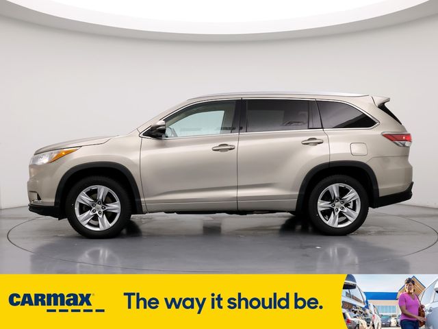 2015 Toyota Highlander Limited Platinum