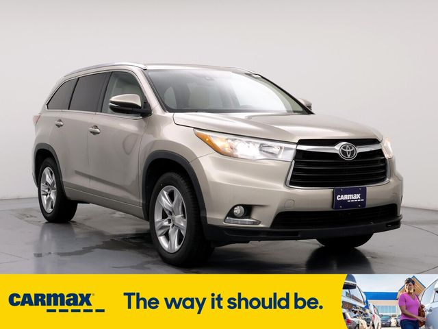 2015 Toyota Highlander Limited Platinum