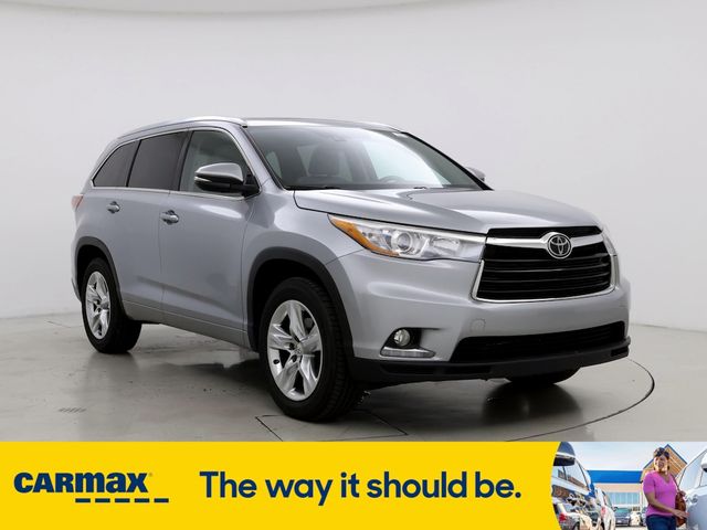 2015 Toyota Highlander Limited Platinum