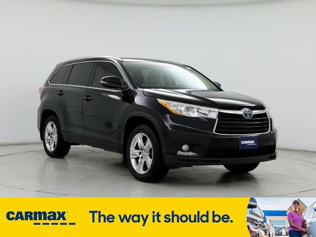 2015 Toyota Highlander Limited Platinum