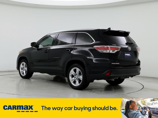 2015 Toyota Highlander Limited Platinum