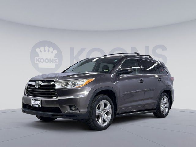 2015 Toyota Highlander Limited Platinum