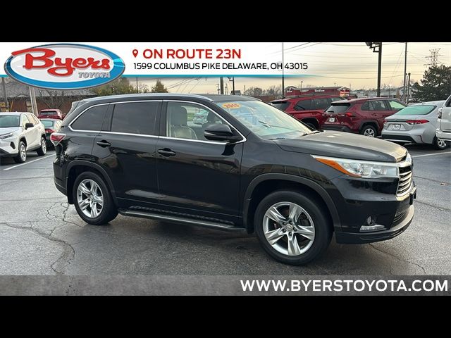 2015 Toyota Highlander Limited Platinum