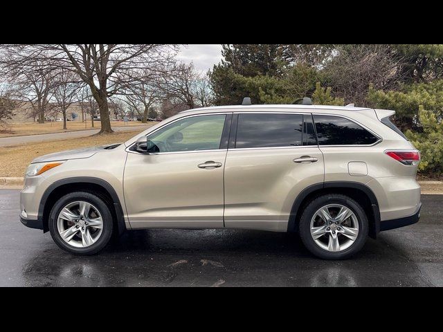 2015 Toyota Highlander Limited Platinum