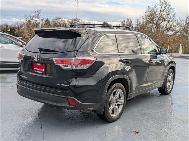 2015 Toyota Highlander Limited Platinum