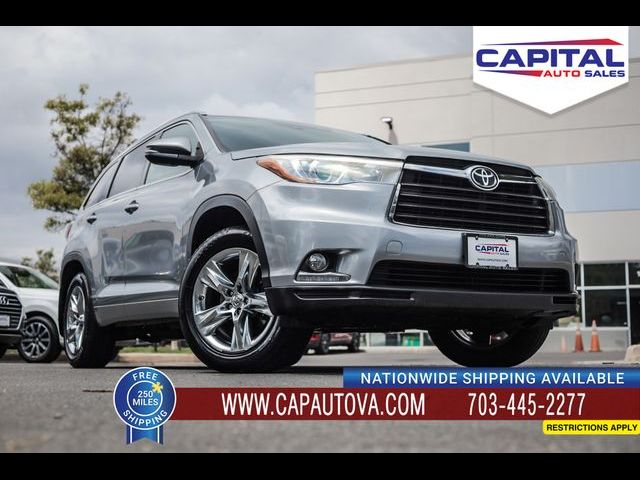 2015 Toyota Highlander Limited Platinum