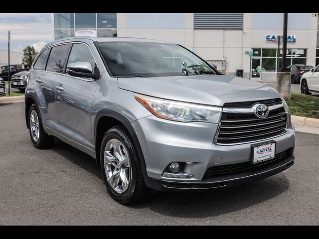 2015 Toyota Highlander Limited Platinum