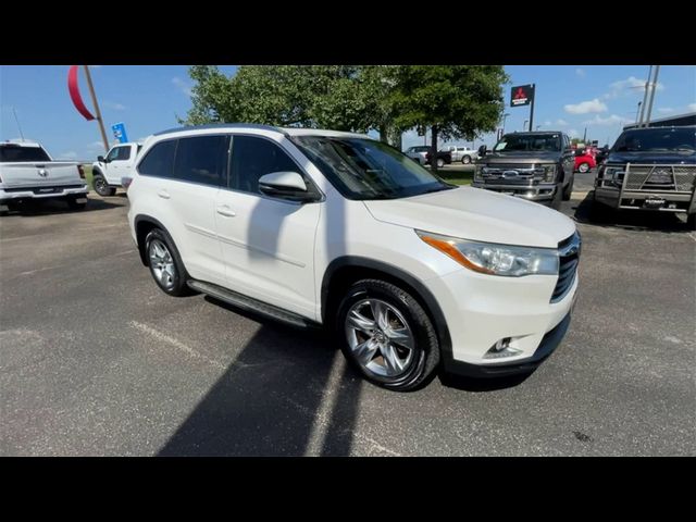 2015 Toyota Highlander Limited Platinum