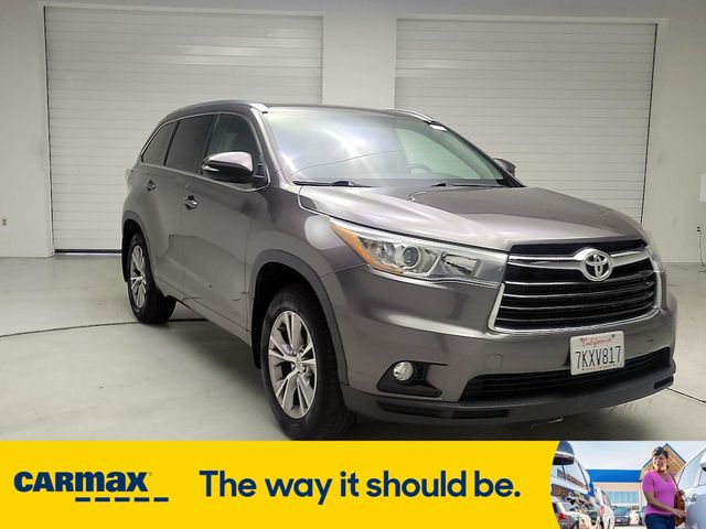 2015 Toyota Highlander XLE