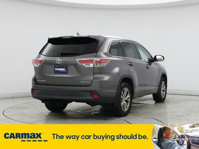 2015 Toyota Highlander XLE