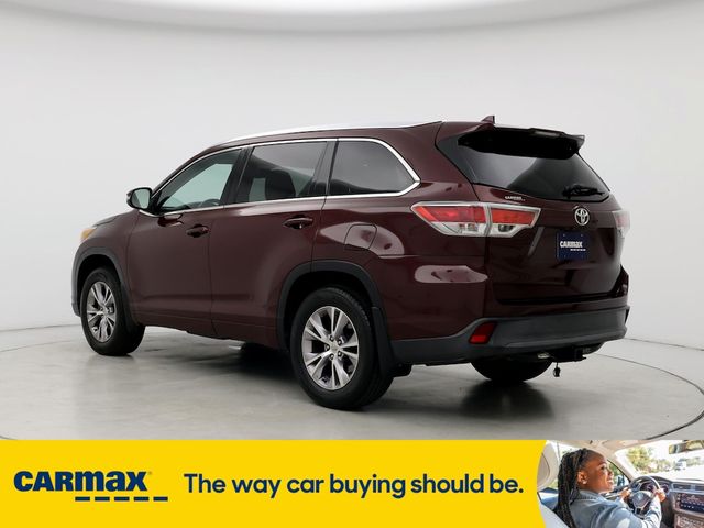 2015 Toyota Highlander XLE