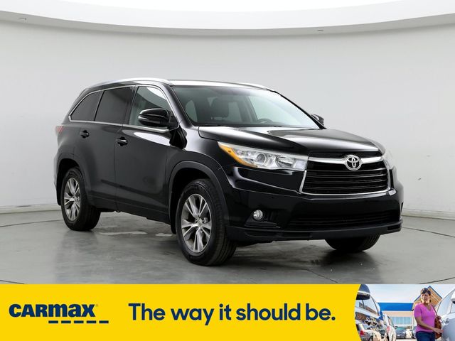 2015 Toyota Highlander XLE