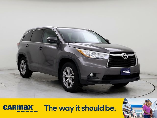 2015 Toyota Highlander XLE