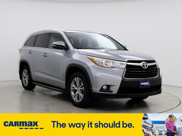 2015 Toyota Highlander XLE